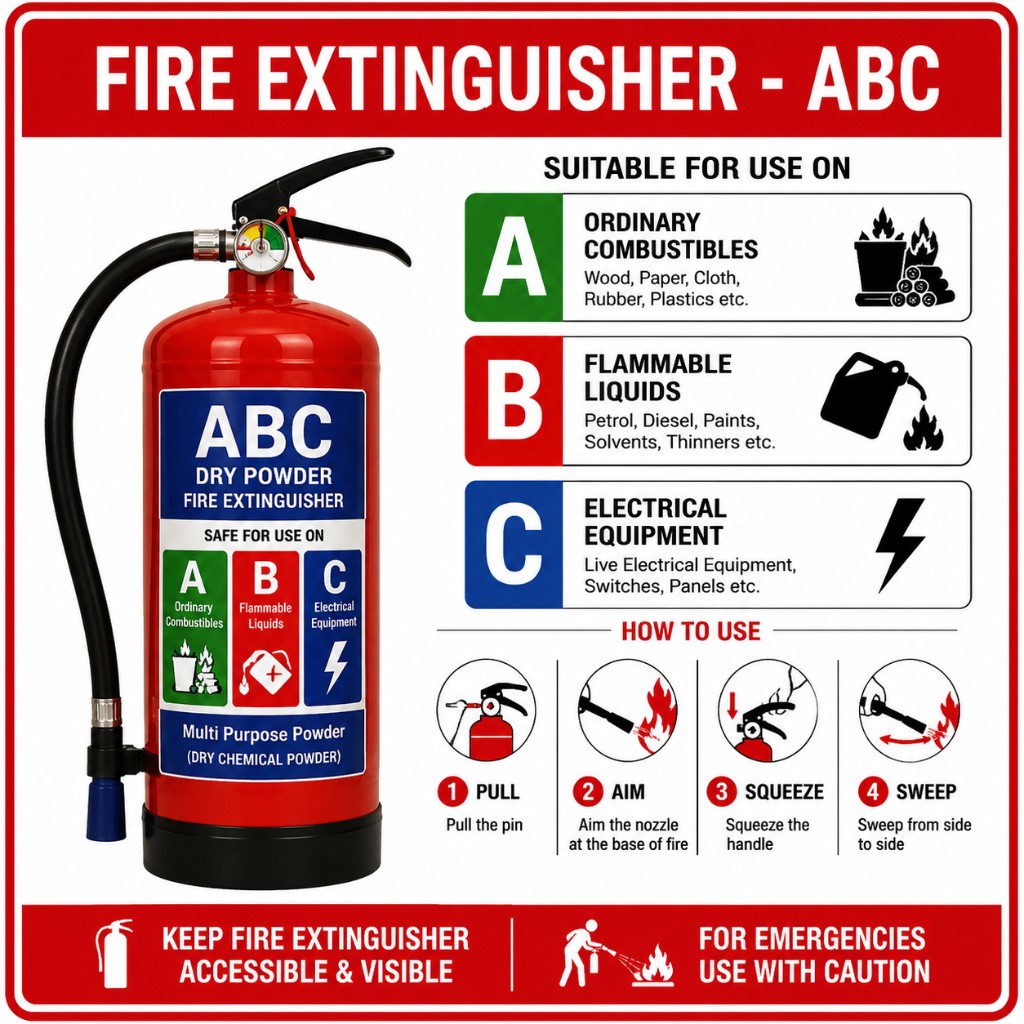 Fire Extinguisher - ABC 