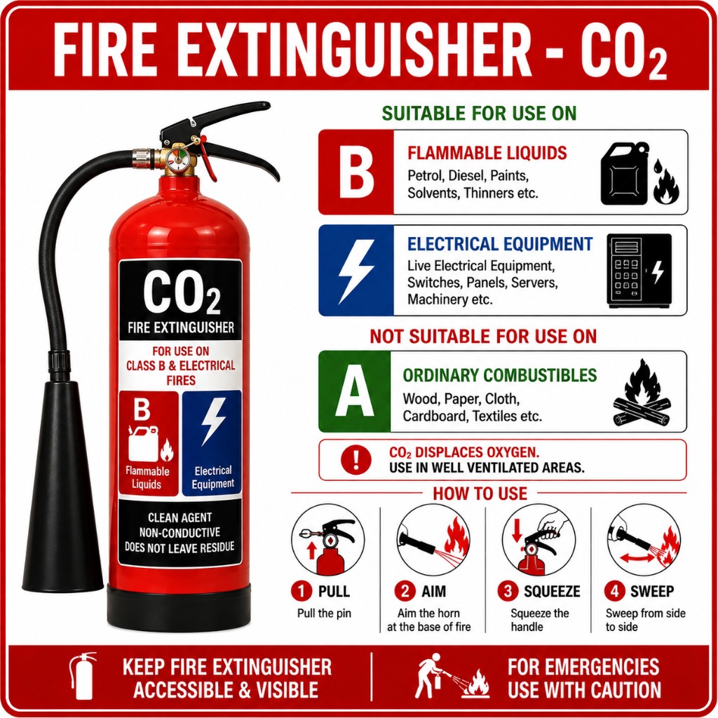 Fire Extinguisher - CO2 