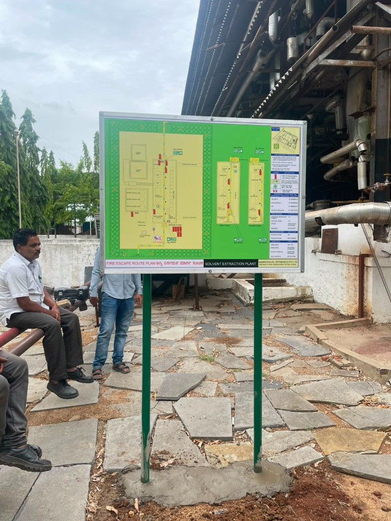 Solvent Extraction Plant — Escape Route Plan